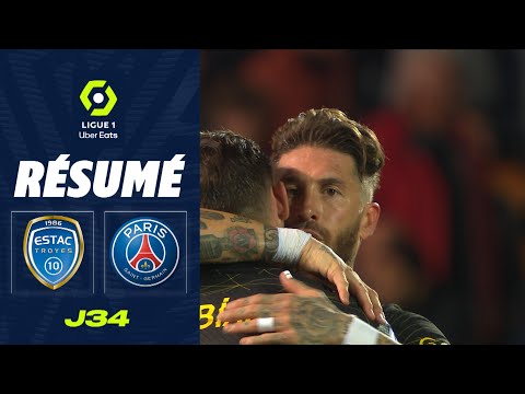 ESTAC TROYES - PARIS SAINT-GERMAIN (1 - 3) - Résumé - (ESTAC - PSG) / 2022-2023