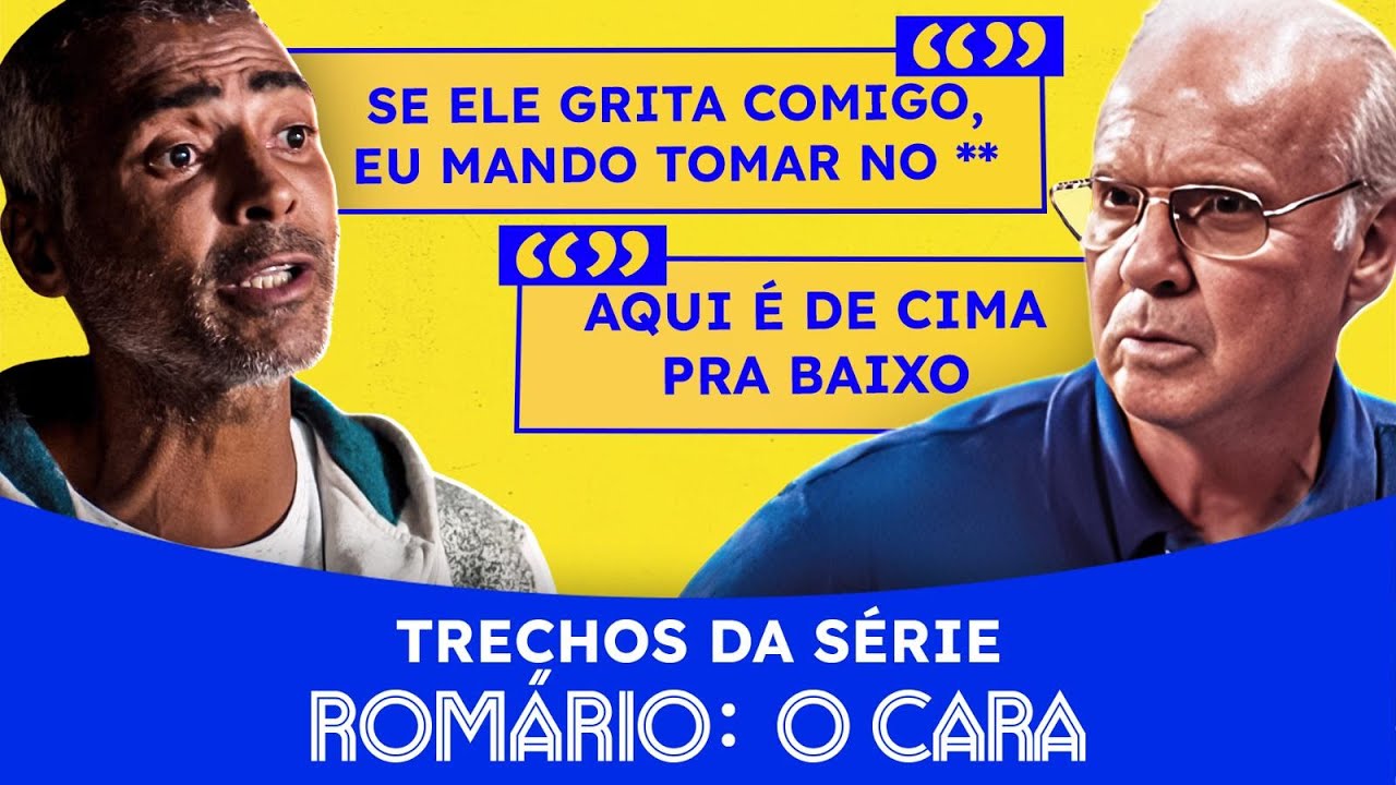 IMAGENS INÉDITAS! OS BASTIDORES DA BRIGA ROMÁRIO X ZAGALLO NO DOCUMENTÁRIO ‘ROMÁRIO: O CARA’.