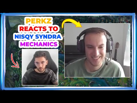 VIT PERKZ Reacts to MadLions NISQY Syndra Mechanics 👀
