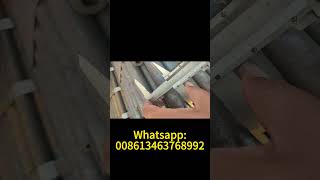 Dimensional Inspection of ASTM A106 Grade B Seamless Steel Pipes Before Shipment