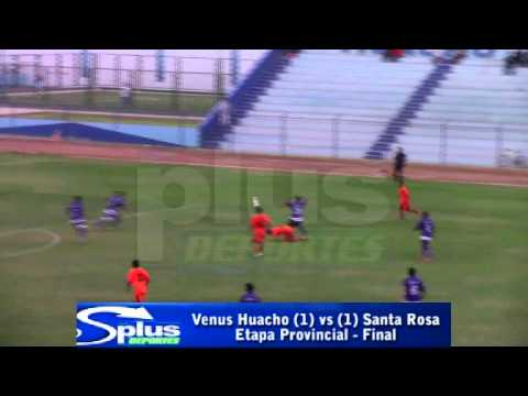 VENUS DE HUACHO (1) - (7) vs (6) - (1) SANTA ROSA DE CALDERA - FINAL ETAPA PROVINCIAL 2014.