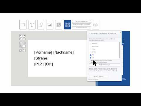 Etiketten Seriendruck aus Excel Tabelle | Software von HERMA: Etiketten Assistent Online 🏷️
