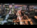 Aerial Shot of Los Angeles Skyline at Night - HQ ...