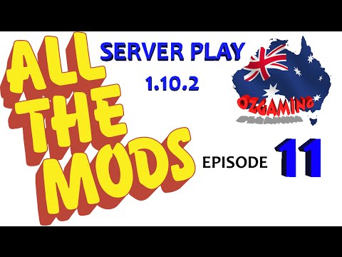 MineCraft 1.10.2 - All The Mods - Server Play Ep11 - Immersive Engineering Pt 1