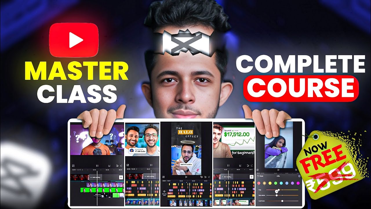 Best Video Editing App 2024 - Full CapCut Course for Free 🤩 in Hindi