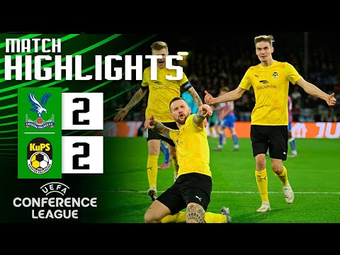 Crystal Palace vs KuPS 2-2 Highlights Goals | UEFA Conference League 2025 | kups crystal palace