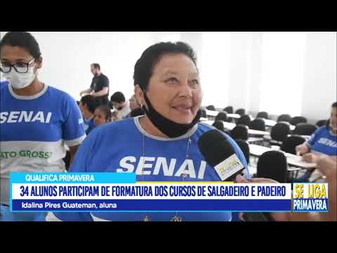 Imagem 23 - Programa Qualifica Primavera forma a primeira turma de alunos do curso de salgad…