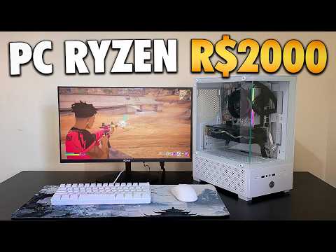 I BUILT MY NEW CHEAP RYZEN GAMING PC TO RUN EVERYTHING IN 2026 - ASSEMBLY AND GAME TESTS!