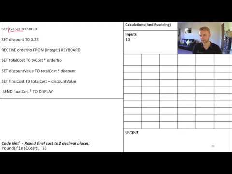 Python TRACS Page 16: Calculations and Rounding (National 5 Computing)