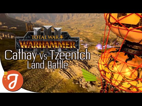 GRAND CATHAY Vs TZEENTCH || Kislevite Battle Map || Total War: WARHAMMER III