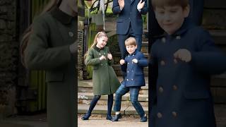 So adorable! Louis &amp; Charlotte dancing 🤩#royal #princelouis #princess #charlotte
