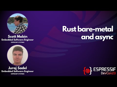 DevCon23 - Rust Bare-metal and Async