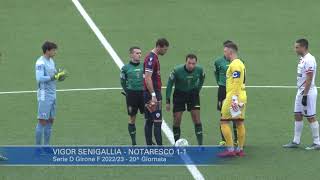 Vigor Senigallia-Notaresco 1-1 (Highlights)