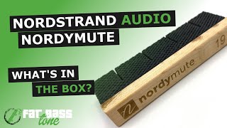 Video thumbnail for Nordstrand NordyMute Bass Mute: What’s In The Box (A Close-Up Look) by Fat Bass Tone