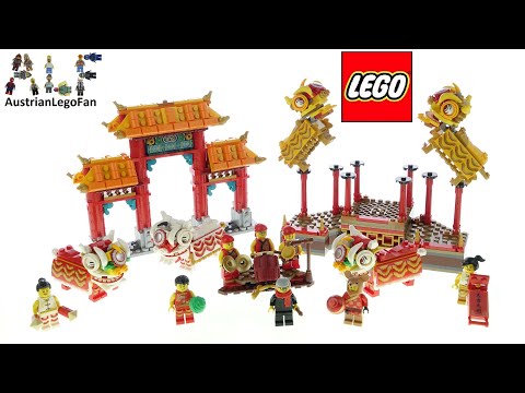 Vidéo LEGO Saisonnier 80104 : La danse du lion