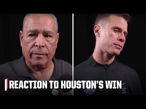 Kelvin Sampson & Jon Scheyer react to Houston's comeback win vs. Duke in the Final Four | ESPN CBB