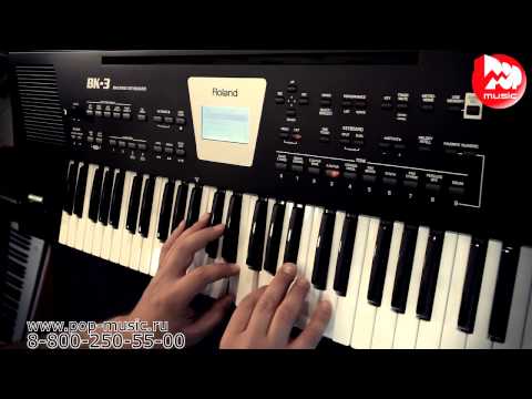 Обзор синтезатора Roland BK-3