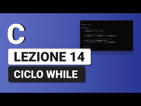 Ciclo While - C Tutorial Italiano 14