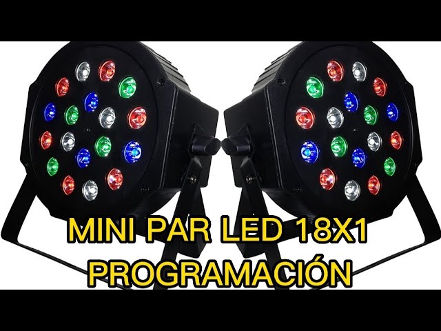 Vídeo relacionado con Focos Par LED RGB 3 en 1 con 84 LEDs, Control DMX y Activación Sonido para Discoteca DJ Escenarios Fiesta Bodas Halloween, 2 Pcs