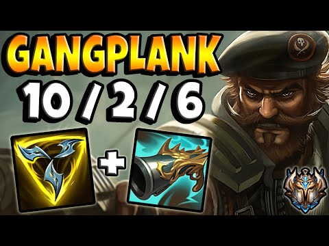 Gangplank vs Jax TOP [ Canna ] Patch 12.2 Ranked Challenger Korea ✅