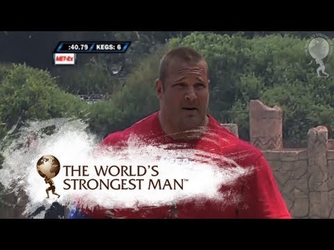 2010 Keg Toss: Terry Hollands | World's Strongest Man