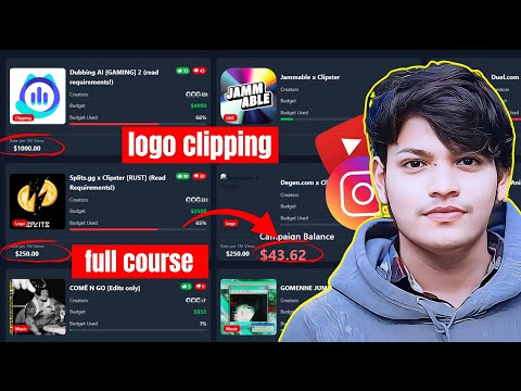 Clipping Free Course Guide | How to start clipping or logo promotion in India