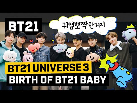 BT21 UNIVERSE 3 EP.08 - Birth of BT21 BABY