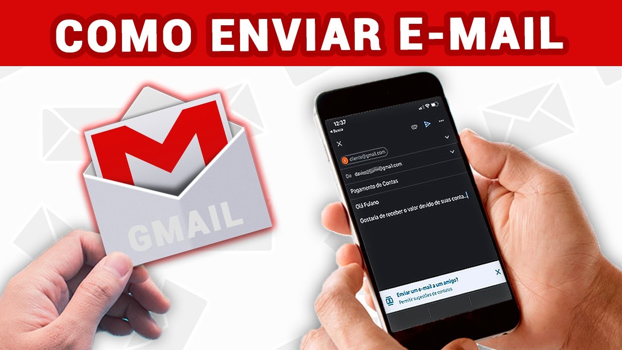 Como ENVIAR um EMAIL pelo CELULAR com GMAIL (Fácil e Rápido)