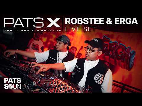 ROBSTEE & ERGA Live at PATS X | The #1 Gen Z Nightclub in Indonesia