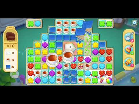행복의저택/Matchington mansion Level 1632 Win Boosters(Coin*2)/Puzzle/Matchington/mansion