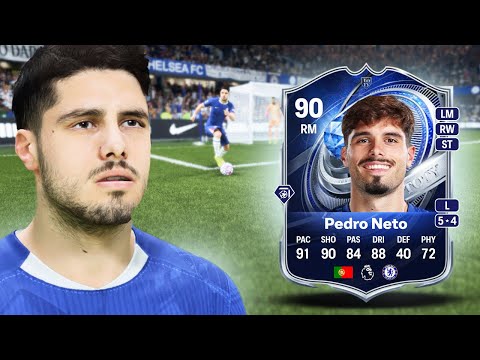 90 PEDRO NETO INSIDE EDGE EVOLUTION PLAYER REVIEW IN FC 26 | FC 26 ULTIMATE TEAM