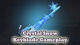Kingdom Hearts 3 Crystal Snow Keyblade Gameplay