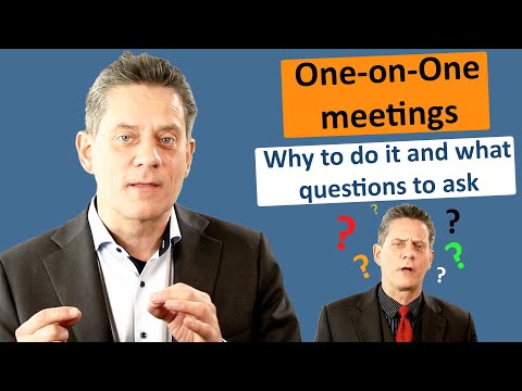 The Basics Of One-On-One Meetings