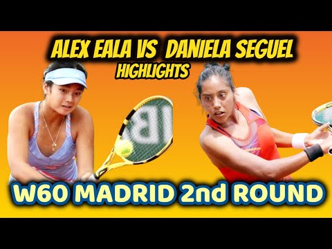 Alexandra Eala VS Daniela Seguel W60 Madrid Spain ITF Women's Tour 2nd Round Highlights