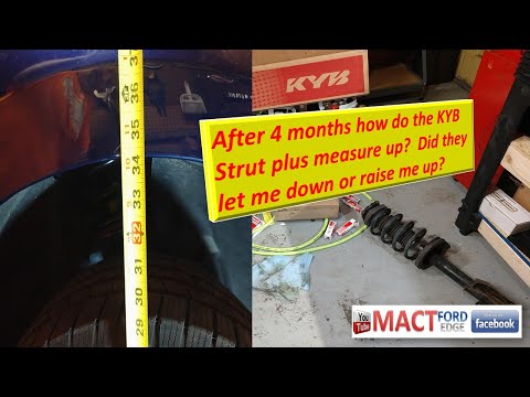 Here is the scoop The KYB strut plus ride height after 4 months of use