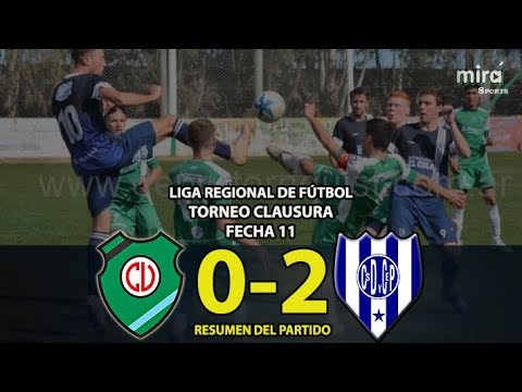 UNIÓN (TORNQUIST) vs EL PROGRESO - Resumen (0-2) | Fecha 11 | Clausura LIGA REGIONAL DE FÚTBOL