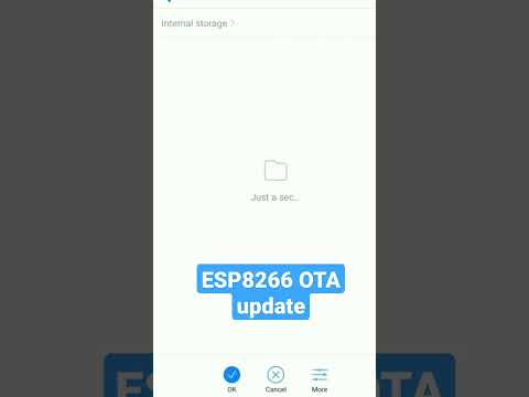 ESP8266 OTA update