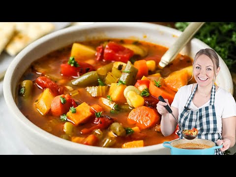 Vegetable Soup So Flavorful Even Meat Lovers Will Love It