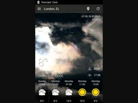 UNIWeather - Weather in pocket Video