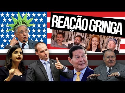 GRINGOS REAGEM AO INGLÊS DE POLÍTICOS BRASILEIROS