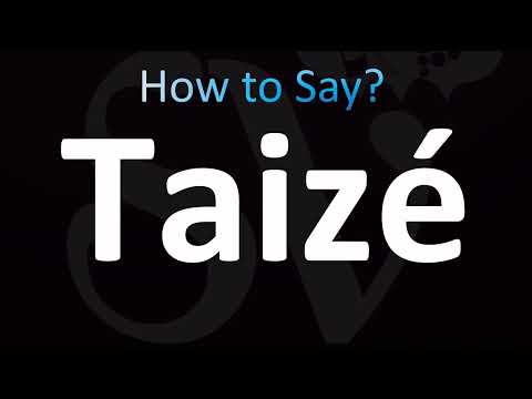 How to Pronounce Taize (CORRECTLY!)