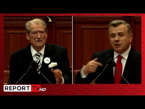 DEBATE TË ASHPRA në Kuvend/ 'Shkon me autoblindë në Tropojë', Balla i përgjigjet Berishës