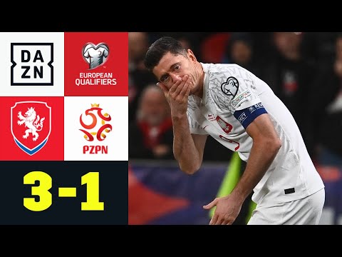 Blasser Lewa & Co. laufen ins offene Messer: Tschechien - Polen 3:1 | European Qualifiers | DAZN