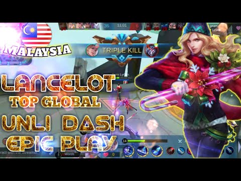 Lancelot Perfect Gameplay | Top Global 2020 | Best Build 2020 | Lancelot Epic Play | By. Lyrien.