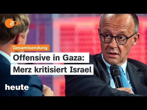 heute 19:00 Uhr vom 26.05.2025 Kritik an Israel, Diesel-Skandal, Aktionswoche gegen Einsamkeit