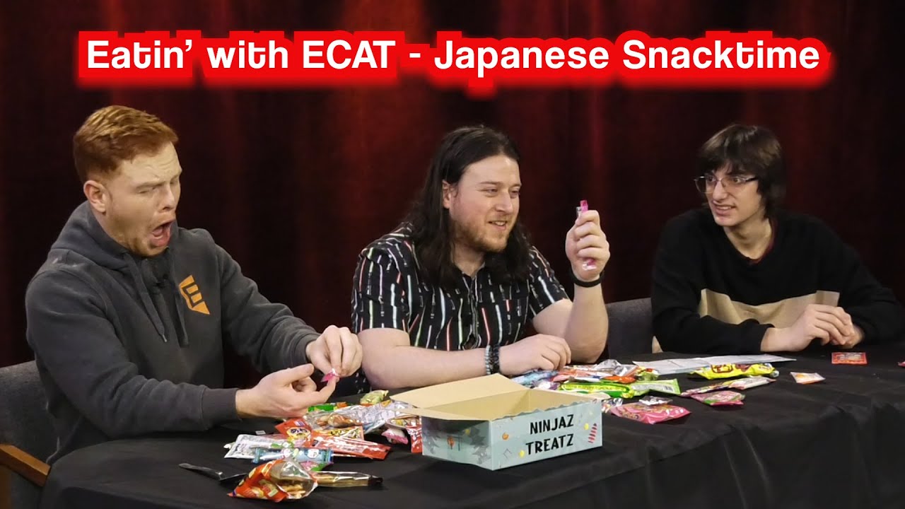 Eatin' with ECAT - Japanese Snacks - Part One