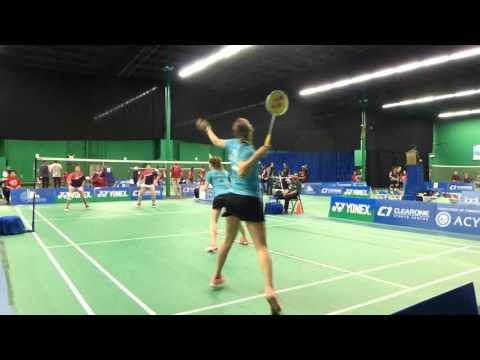 QF WD M2 G1 Michelle Tong, Josephine Wu CA vs Isabel Herttrich, Birgit Michels GER