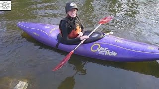 preview picture of video 'Kayak Jane Tests Cedar Falls'
