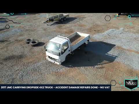 2017 JMC CARRYING DROPSIDE 4X2 TRUCK - ACCIDENT DAMAGE REPAIRS DONE - NO VAT | NUco Auctioneers