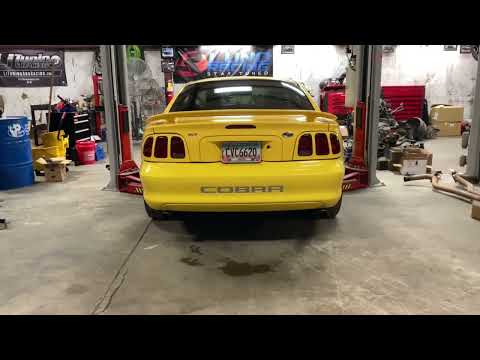 1998 Mustang Cobra SVT full exhaust